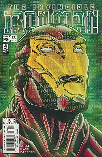 Demir Adam (3. Seri) 58 VF/NM ; Marvel çizgi romanı / 403 Mike Grell