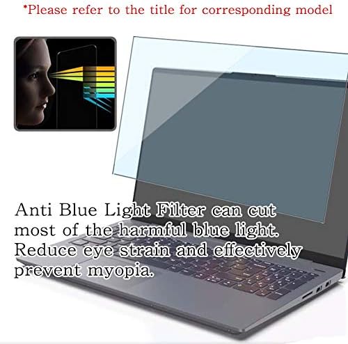 Puccy Anti mavi ışık temperli cam ekran koruyucu Film, GMK ile uyumlu 4 K Xpanel2 KD2 15.6 monitör (Aktif alan kapak sadece) koruyucu
