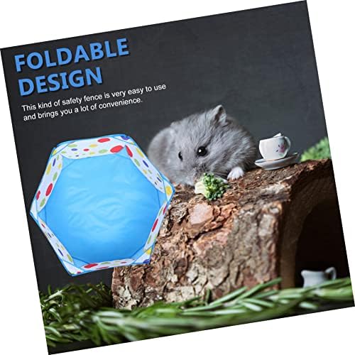 Ipetboom Pet Oyun Parkı 1 adet Gerbil Diğer Temizle Mini Kedi Hamster Kapalı Taşınabilir Plastik Çadır Açık Polyester Açık Egzersiz
