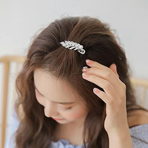 GPPZM saç tokası Headdress Kenar Klip Firkete Kadın Sonbahar ve Kış Klip Güney Kore Yan Ördek Ağız Patlama Üst Klip