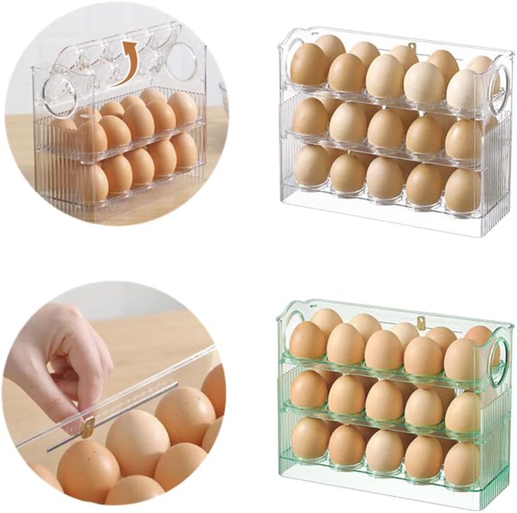 Yumurta saklama kutusu Buzdolabı Organizatör Gıda Kapları Yumurta Taze Tutma Kutusu Tutucu Tepsi Dağıtıcı Mutfak saklama kutusu es