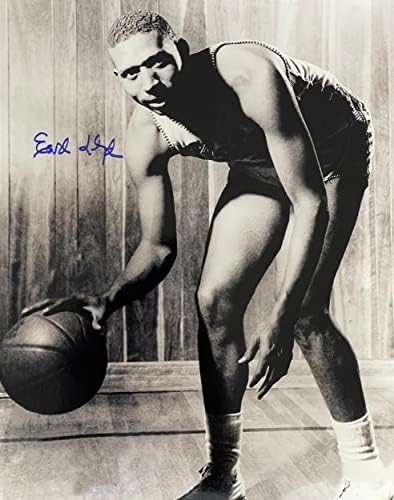 Earl Lloyd İmzalı 8x10 Basketbol Fotoğrafı - İmzalı NBA Fotoğrafları