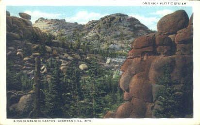 Sherman Tepesi, Wyoming Kartpostalı