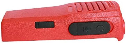 VBLL Kırmızı 16 Kanal için Yedek Konut Case CP200D Radyo Düğmeleri ile Kanal PTT Düğmesi Çıkartmalar