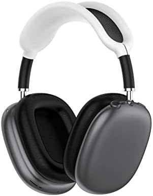Airpods Max ile Uyumlu Kafa Bandı Kapağı - Kulaklık Kapağı Koruyucu Silikon (MAX-Beyaz)