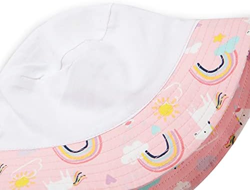 Bebek güneş şapkası Yürümeye Başlayan UPF 50 + Yaz Güneş Koruma Bebek Kız Geniş Ağız Kova Şapka plaj şapkası Bebek Ayarlanabilir Kap
