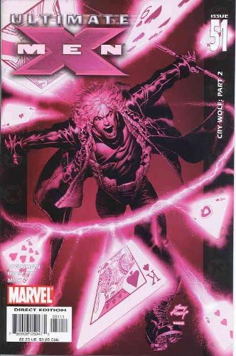 Ultimate X-Men 51 VF / NM; Marvel çizgi romanı / Brian K. Vaughan Gambit