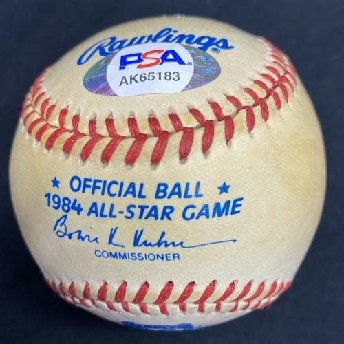 Gary Carter MVP İmzalı 1984 All Star Oyun Logosu Beyzbol PSA İmzalı Beyzbol Topları