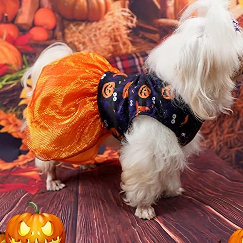 Gyuzh Cadılar Bayramı Köpek Elbise Köpek Elbiseler Kabak Yarasa Kafatası Elbiseler Köpekler için Cadılar Bayramı Pet Yavru Köpek Kedi