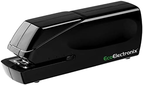 EcoElectronix Elektrikli Zımba-Taşınabilir Otomatik Zımba 30 Sayfalık Kapasite-Sessiz, Sıkışmasız ve Kolay Yeniden Yükleme-Profesyonel