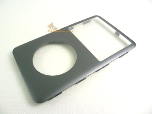 Gri Gri Renk Ön Faceplate Fasya Konut Case Kapak ile Ekran Lens Onarım Değiştirme için iPod 6th Gen Klasik 120 gb ve 7th Gen Klasik