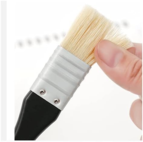 LUKEO Seti Sanat Özel Yağ Fırçası Suluboya Akrilik Fan Fırça Seti Sıra Kalem Boya Fırçası Boyama Malzemeleri ( Renk: E, Boyut: 1 )